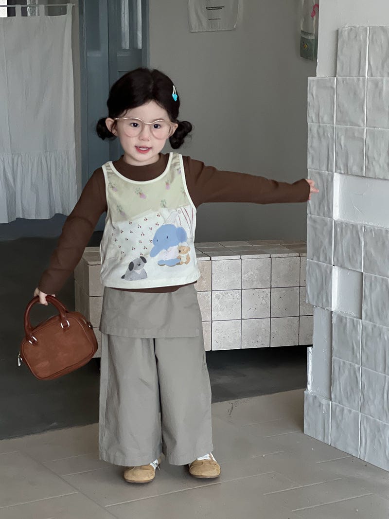 ロングパンツ・スウェットパンツ エプロンドッキングロングルーズパンツ【mh0010703】