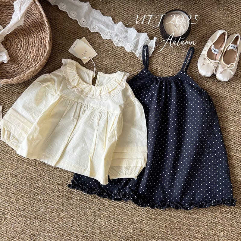 長袖シャツ・ブラウス ダブルフリル襟長袖ブラウス【mh0010704】