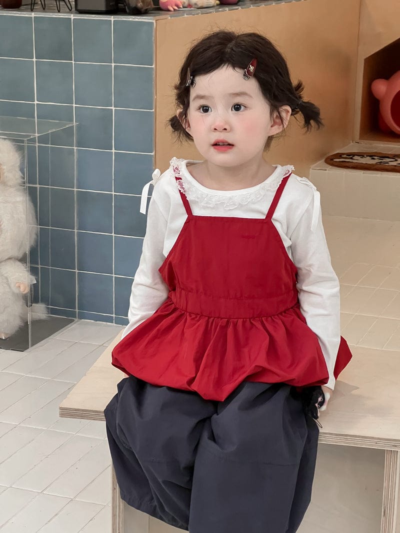 ロングパンツ・スウェットパンツ シンプルバルーンサルエルパンツ【mh0010715】