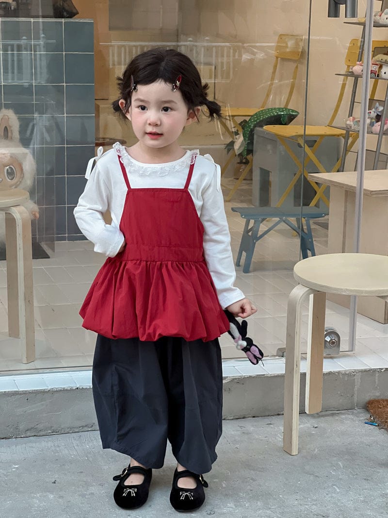 ロングパンツ・スウェットパンツ シンプルバルーンサルエルパンツ【mh0010715】