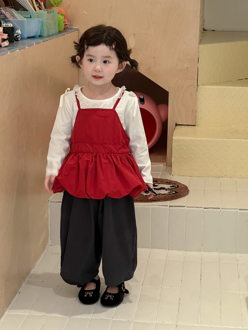 ロングパンツ・スウェットパンツ シンプルバルーンサルエルパンツ【mh0010715】