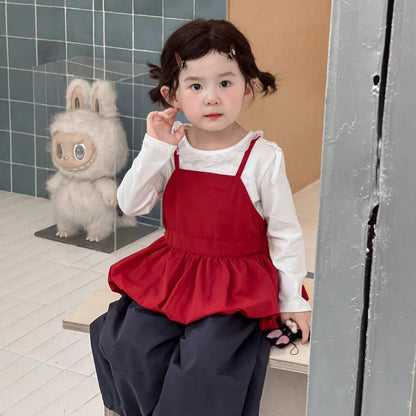 タンクトップ・キャミソール・ノースリーブトップス バルーン裾キャミソールトップス【mh0010716】