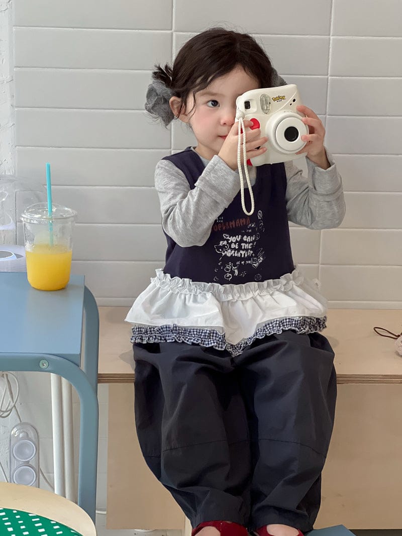 タンクトップ・キャミソール・ノースリーブトップス ペプラムフリルノースリーブTシャツ【mh0010700】