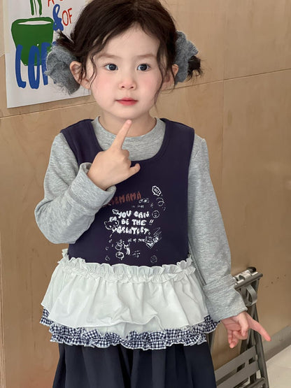 タンクトップ・キャミソール・ノースリーブトップス ペプラムフリルノースリーブTシャツ【mh0010700】