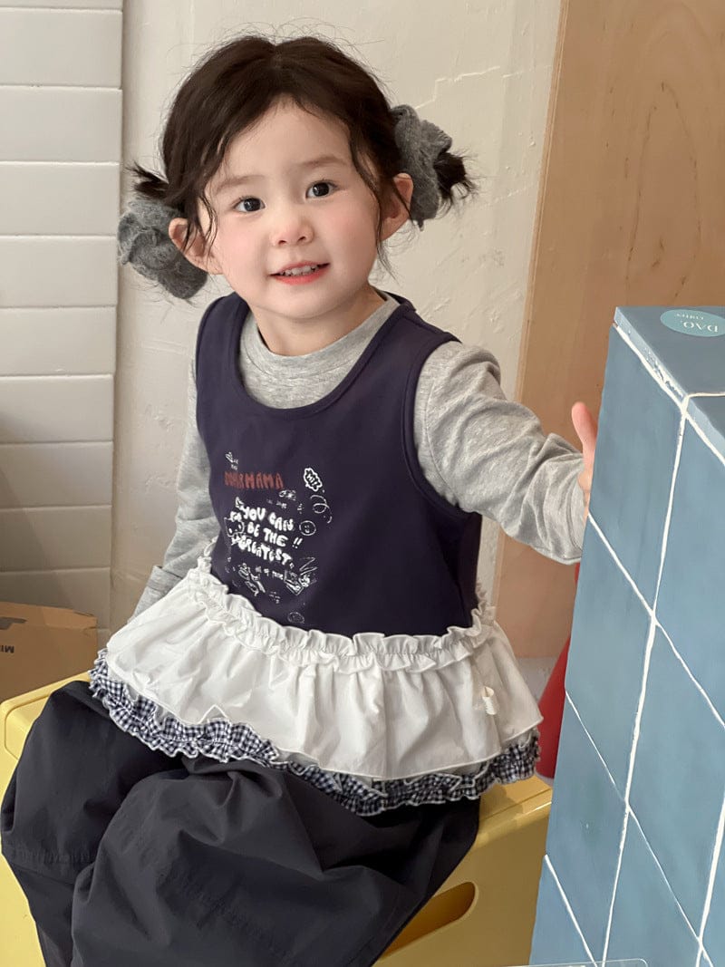 タンクトップ・キャミソール・ノースリーブトップス ペプラムフリルノースリーブTシャツ【mh0010700】