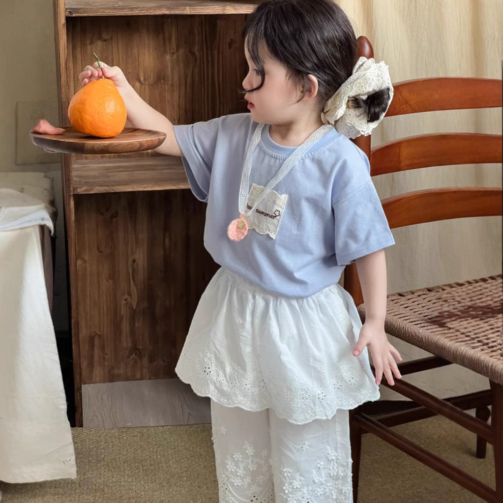 半袖Tシャツ レースタグワンポイント半袖Tシャツ【mh0009724】