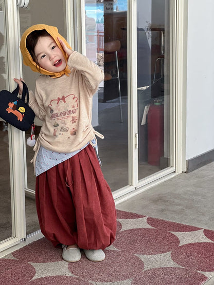 長袖Tシャツ プリント柄長袖Tシャツ【mh0010701】