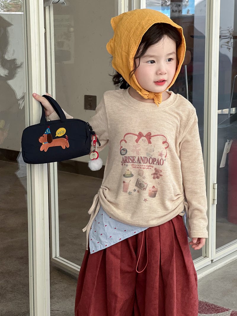 長袖Tシャツ プリント柄長袖Tシャツ【mh0010701】