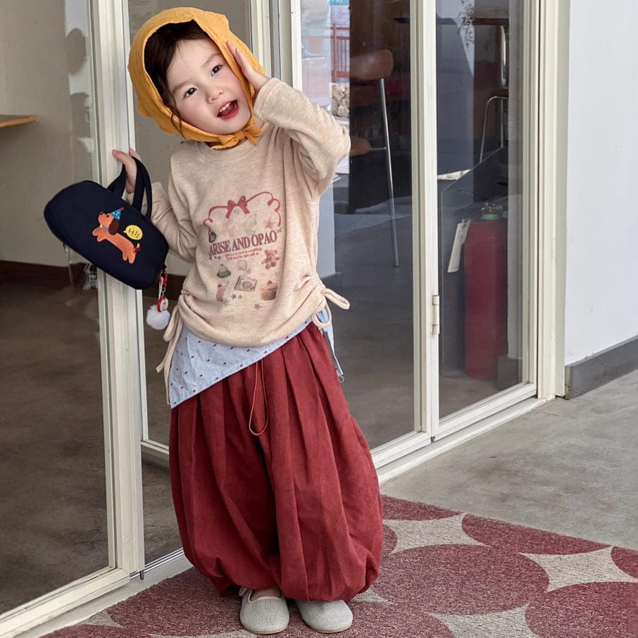 長袖Tシャツ プリント柄長袖Tシャツ【mh0010701】