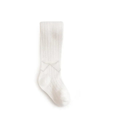 ベビー用靴下・タイツ 125 white / 18-20 for 0-1Y ベビーキッズ タイツ ソックス レース メッシュ 編みタイツ【mh0006514】