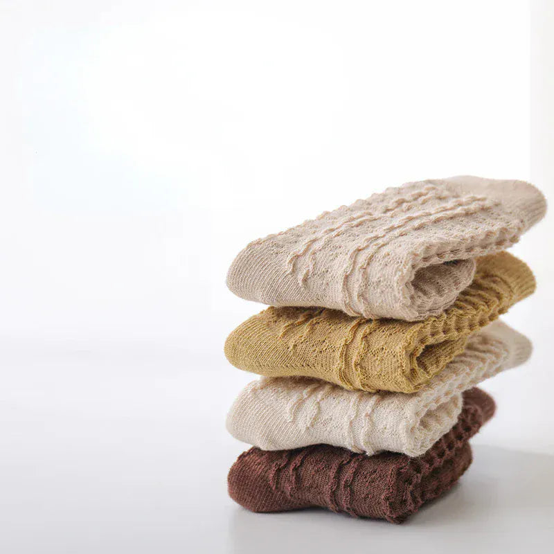 ベビー用靴下・タイツ ベビーキッズソックス 靴下3足セット シンプルベーシック【mh0007177】