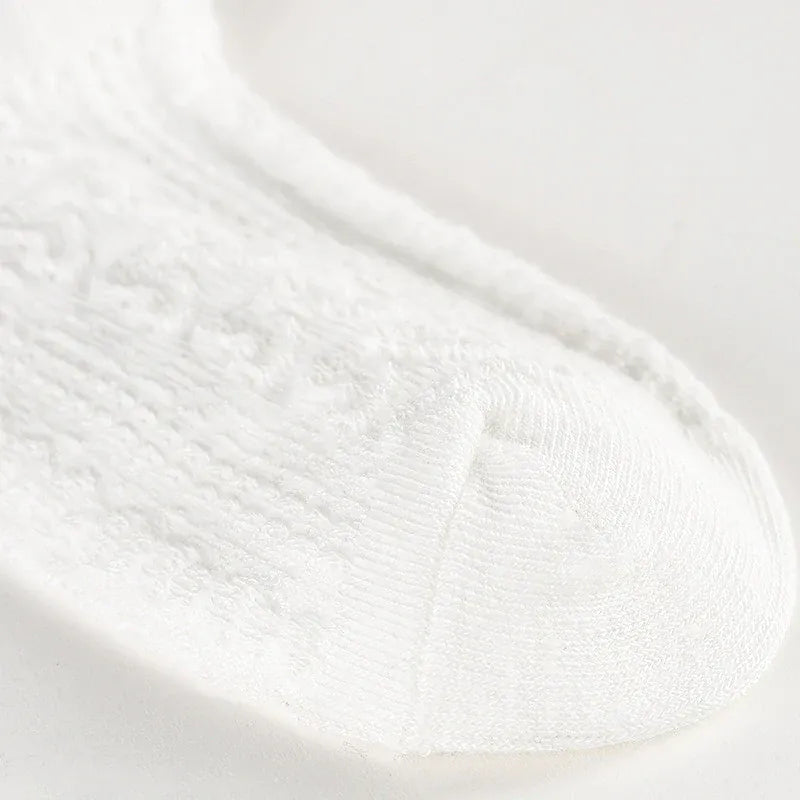 ベビー用靴下・タイツ キッズソックス うさぎ/星スター/リボンショートソックス靴下5足セット【mh0006942】