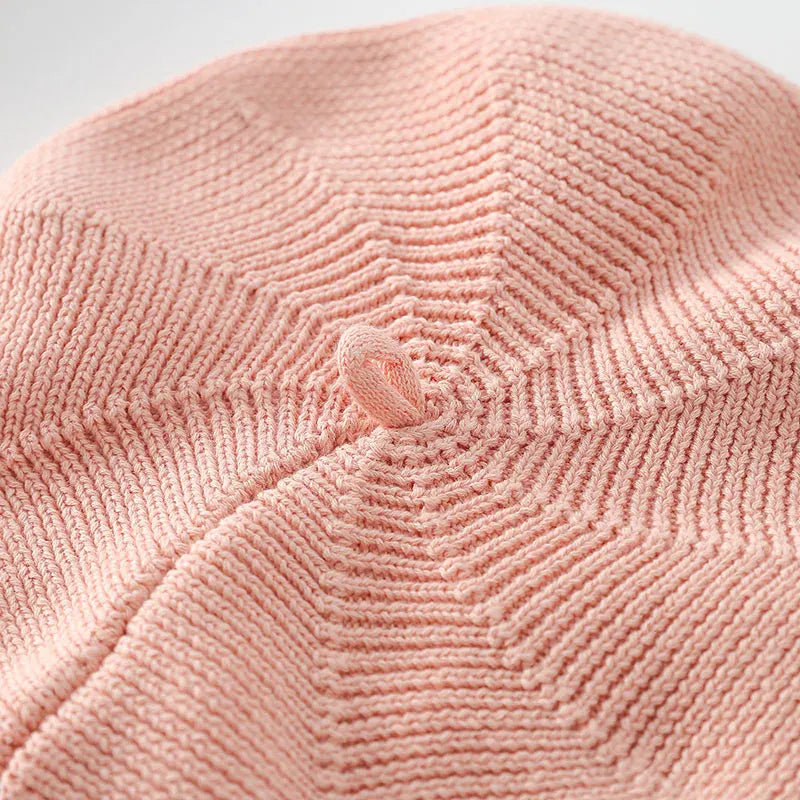 ベビー用帽子 ベビー帽子 ニット ベレー帽 6カラー【mh0000086】