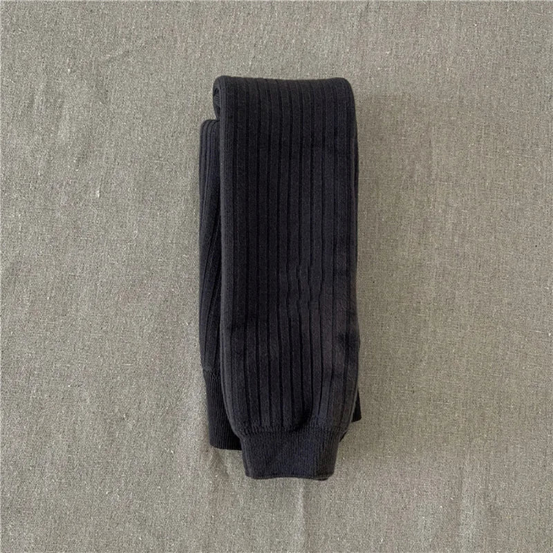 ベビー用靴下・タイツ キッズレギンスパンツ リブニットタイツ レギパン 裏フリース 6カラー【mh0003428】キッズレギンスパンツ リブニットタイツ レギパン 裏フリース 6カラー