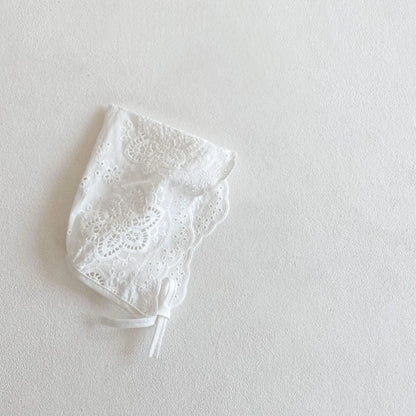 ベビー用帽子 8027hat1 / S 0-24M ベビー帽子 レース ボンネット ベビーハット ベビーアクセサリー【mh0004742】