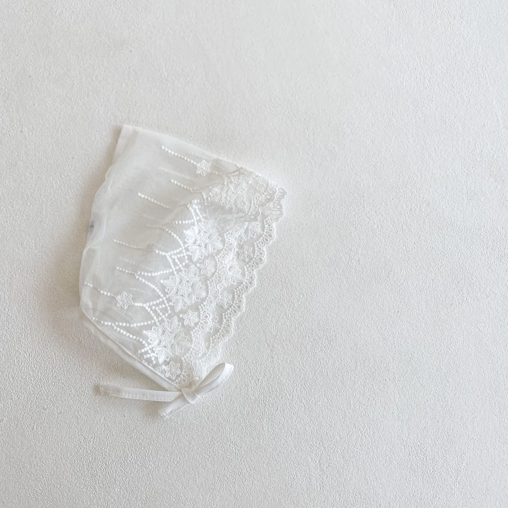 ベビー用帽子 8027hat2 / S 0-24M ベビー帽子 レース ボンネット ベビーハット ベビーアクセサリー【mh0004742】