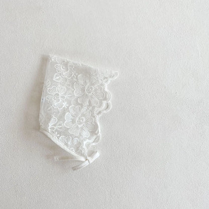 ベビー用帽子 8027hat4 / S 0-24M ベビー帽子 レース ボンネット ベビーハット ベビーアクセサリー【mh0004742】