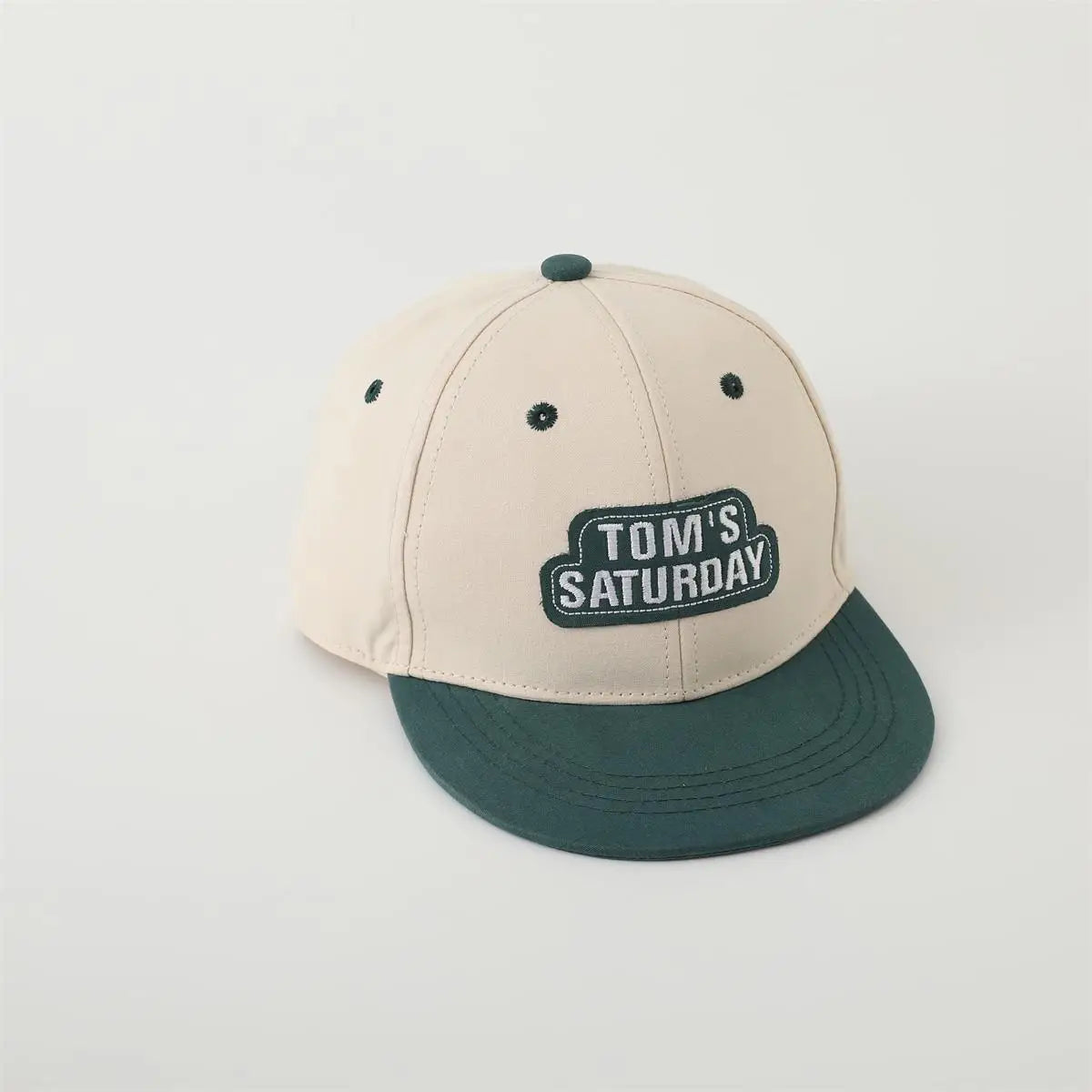 ベビー用帽子 Beige / 48-53cm キッズ帽子 キャップ 野球帽 ワッペンロゴ【mh0006372】