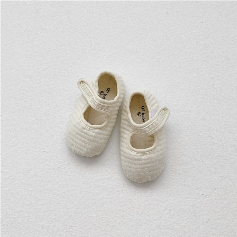 靴 beige / S (Inner length 11cm ベビー ソフト シューズ ファーストシューズ ルームシューズ