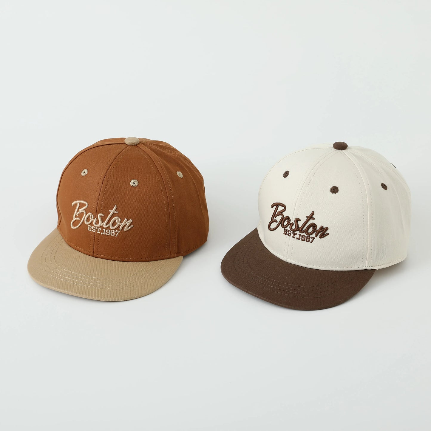 ベビー用帽子 キッズ帽子 キャップ 野球帽 刺繍ロゴ BOSTON【mh0006374】