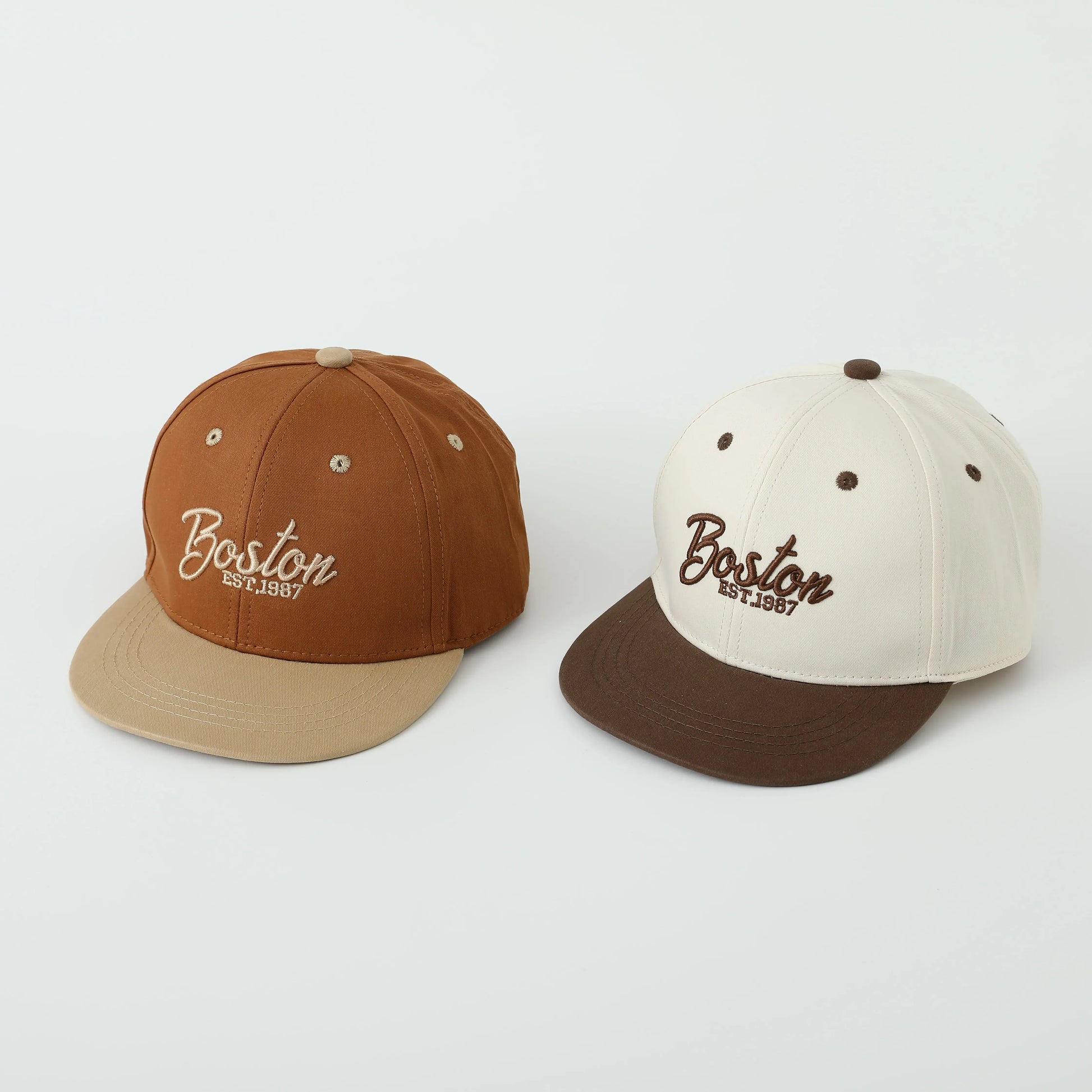 ベビー用帽子 キッズ帽子 キャップ 野球帽 刺繍ロゴ BOSTON【mh0006374】