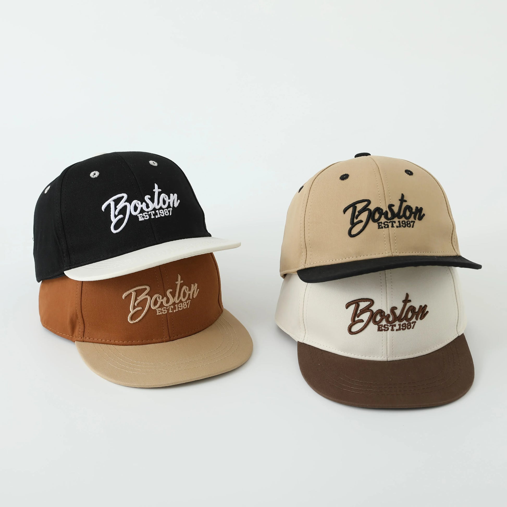 ベビー用帽子 キッズ帽子 キャップ 野球帽 刺繍ロゴ BOSTON【mh0006374】