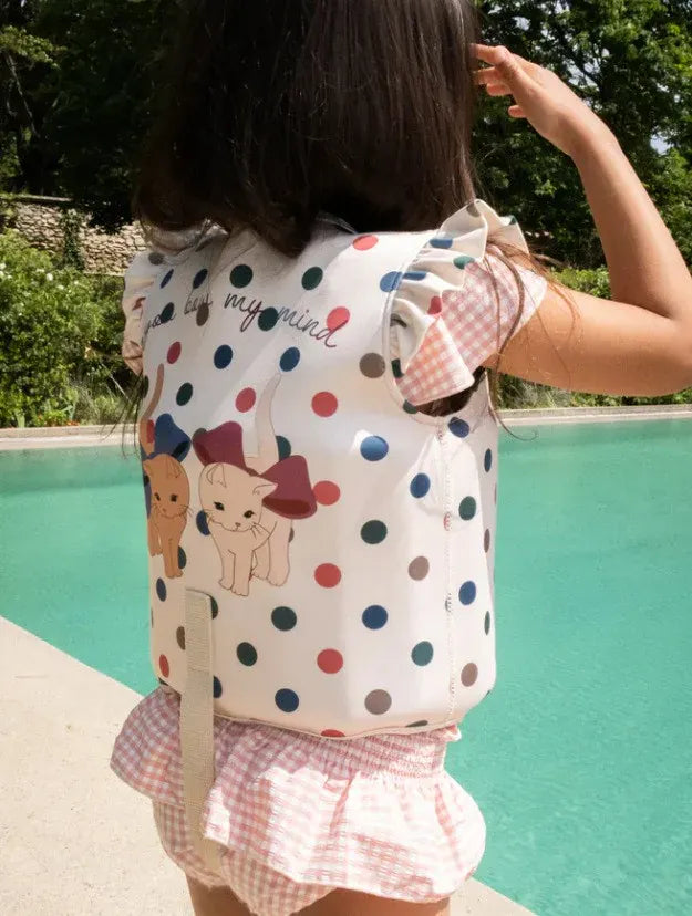 ベビーキッズその他アクセサリー Bowtie cat ベビースイムベスト フローティングベスト ライフジャケット【mh0005928】