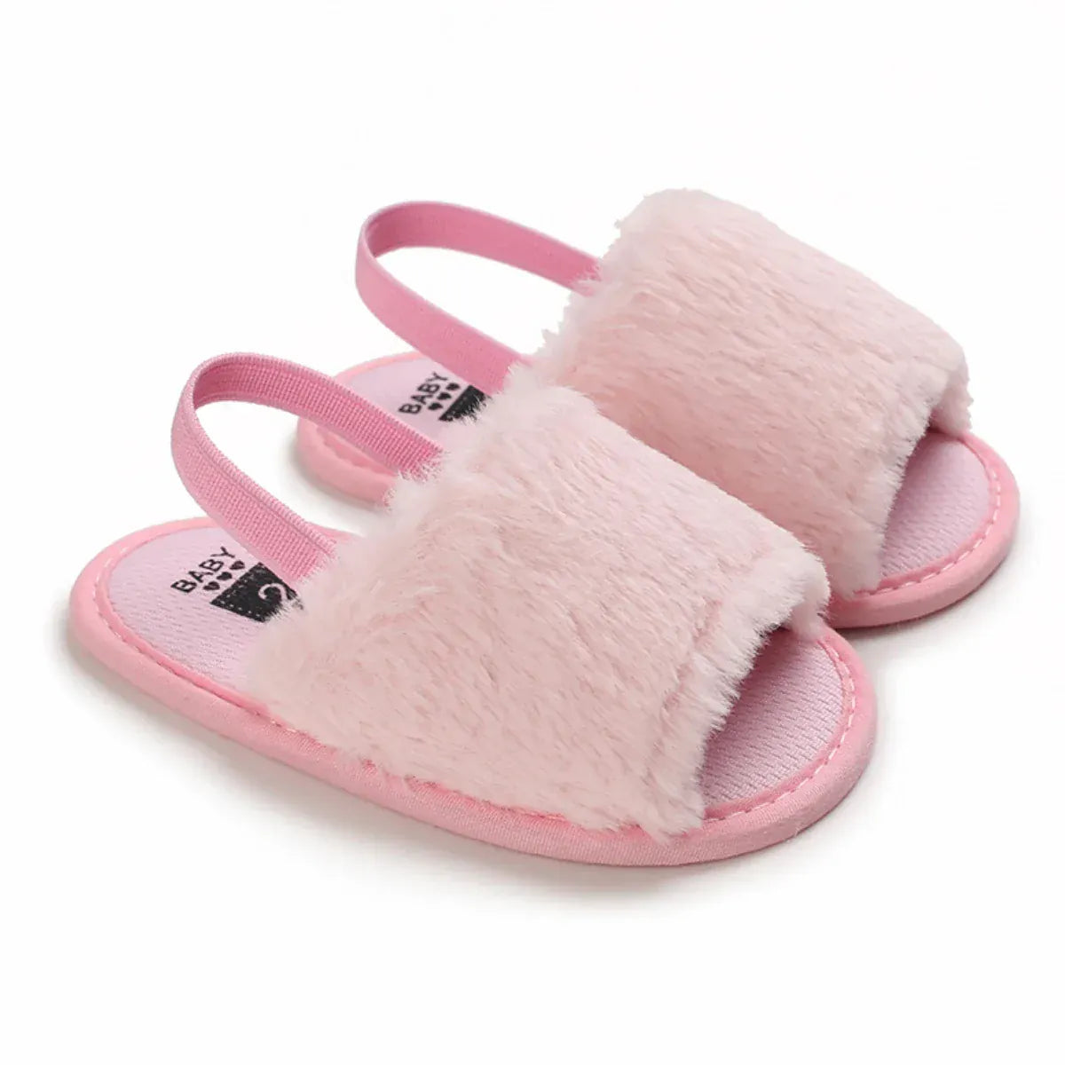 ベビー用靴 C-785pink / 11cm 0-6 Months ベビーシューズ サンダル チュチュチュールフリル ストラップシューズ ファーストシューズ 靴【mh0005702】