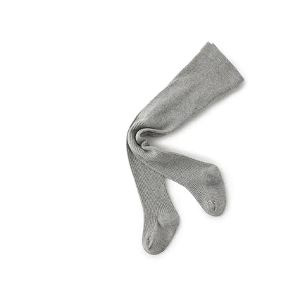 ベビー用靴下・タイツ Grey / 0-12m ベビーキッズタイツ 靴下 カラフルロングソックス【mh0007686】