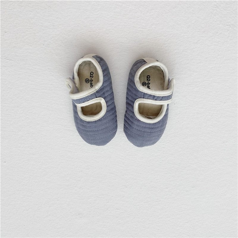 靴 light blue / S (Inner length 11cm ベビー ソフト シューズ ファーストシューズ ルームシューズ