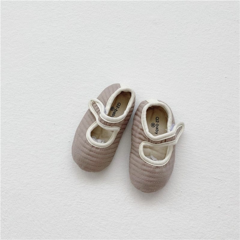 靴 light grey / S (Inner length 11cm ベビー ソフト シューズ ファーストシューズ ルームシューズ