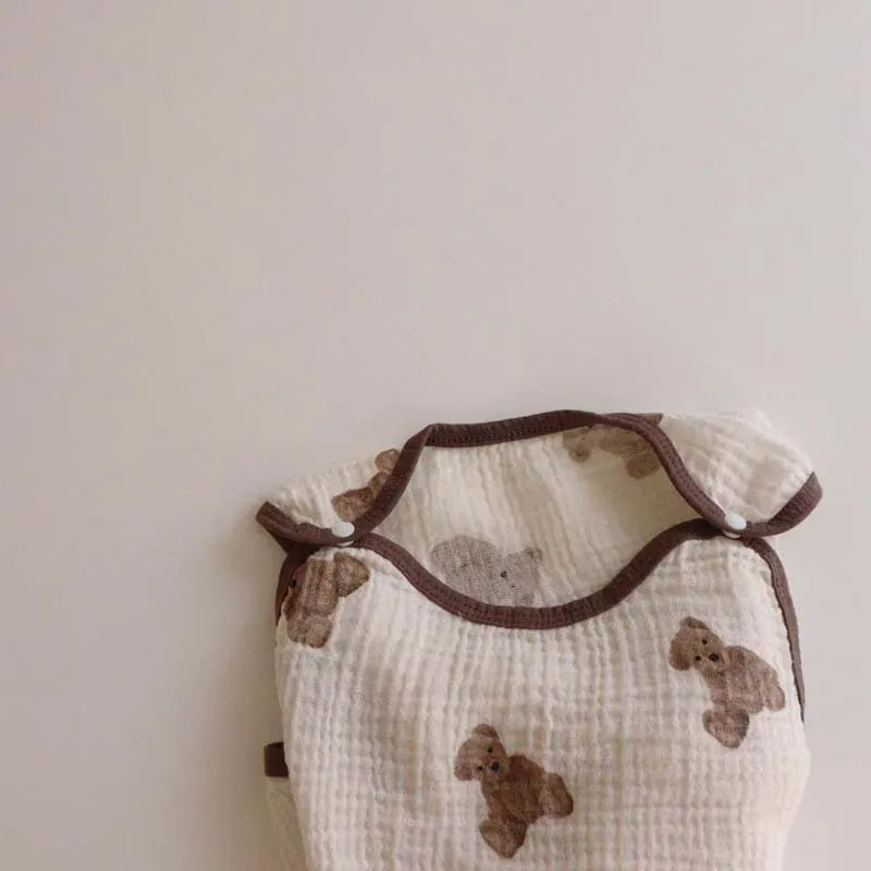 スリーパー ベビースリーパー パジャマ ベアくまプリント【mh0000043】