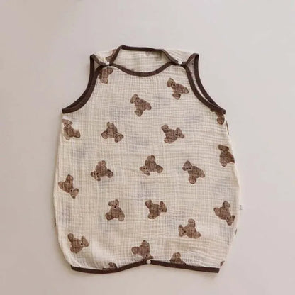 スリーパー ベビースリーパー パジャマ ベアくまプリント【mh0000043】