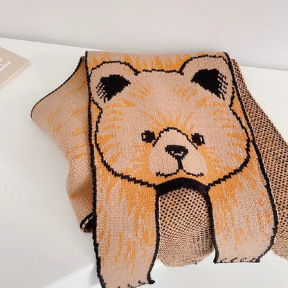 ネックウォーマー キッズ アニマル ショール マフラー【mh0000114】