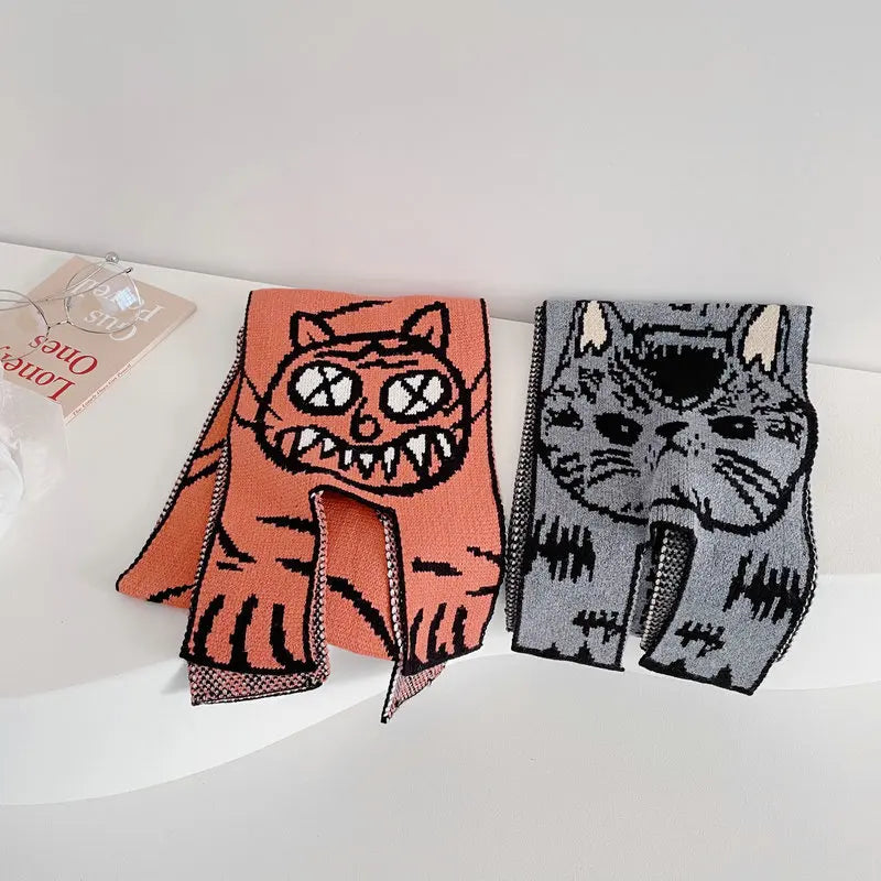 ネックウォーマー キッズ アニマル ショール マフラー【mh0000114】