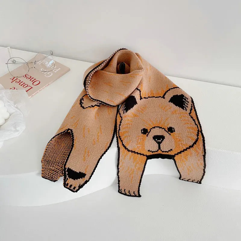 ネックウォーマー キッズ アニマル ショール マフラー【mh0000114】