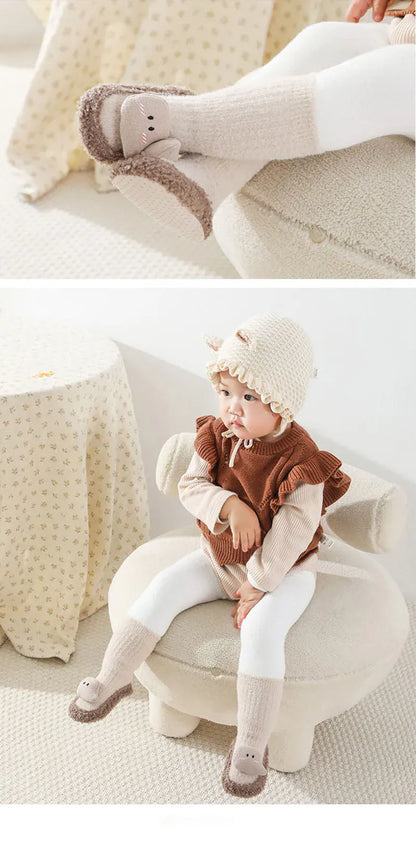 ベビー用靴下・タイツ ベビーソックス ルームシューズ 靴下 室内靴【mh0001272】