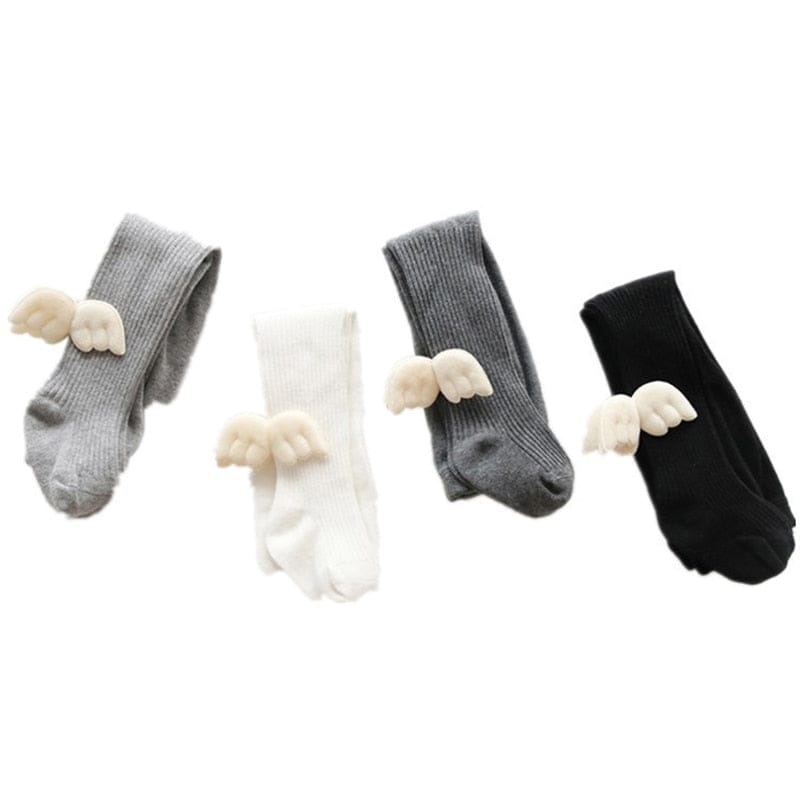 ベビー用靴下・タイツ ベビー キッズ 天使の羽 タイツ 靴下 ガールズ【mh0002664】