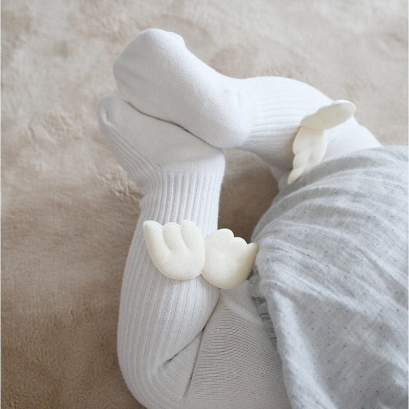 ベビー用靴下・タイツ ベビー キッズ 天使の羽 タイツ 靴下 ガールズ【mh0002664】