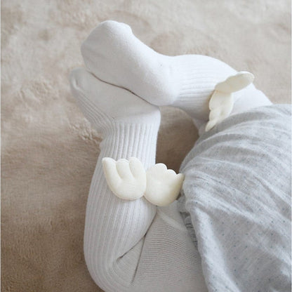 ベビー用靴下・タイツ ベビー キッズ 天使の羽 タイツ 靴下 ガールズ【mh0002664】