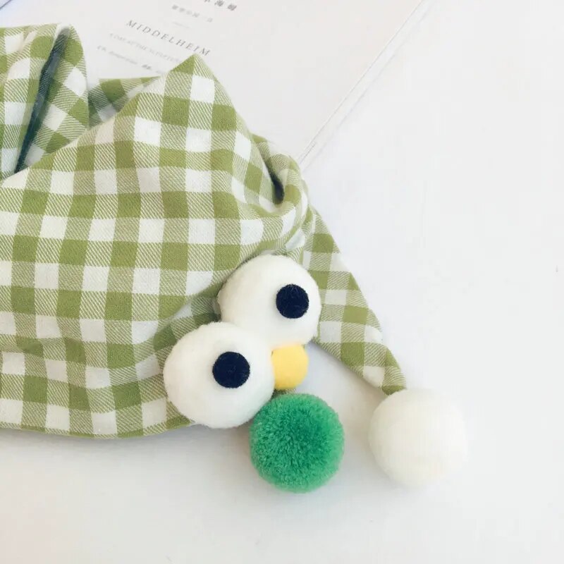 ネックウォーマー キッズマフラー チェック スカーフ マフラー ユニセックス 男の子 女の子 子供服【mh0003136】