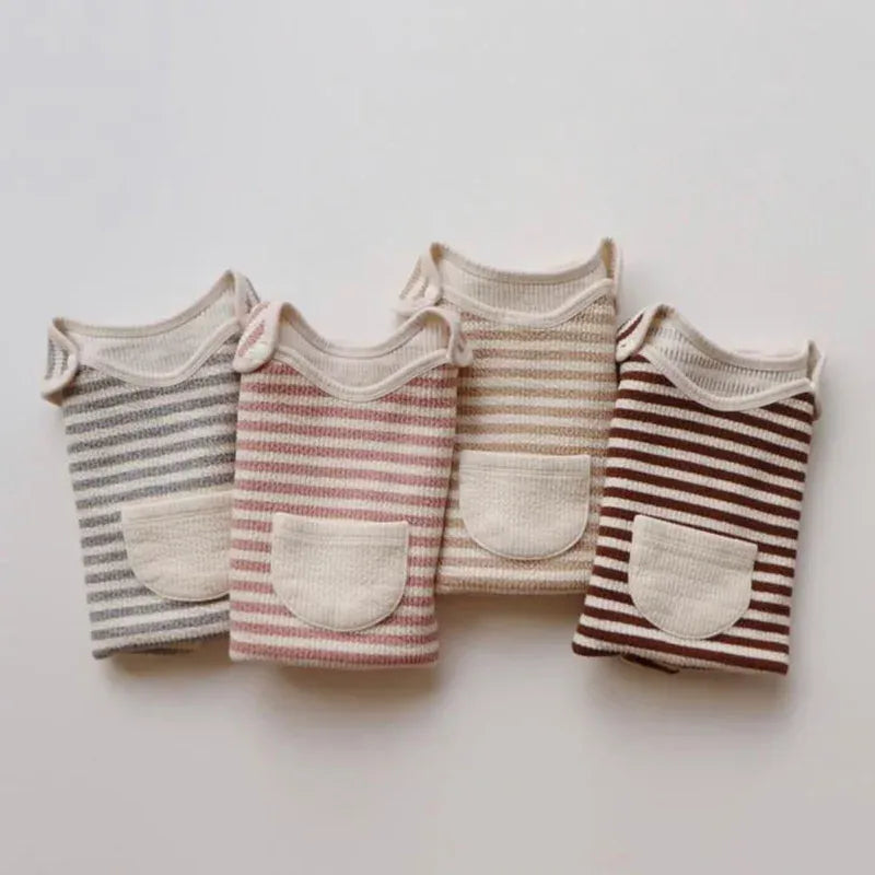 スリーパー ベビースリーパー ボーダー 寝袋 パジャマ【mh0003540】