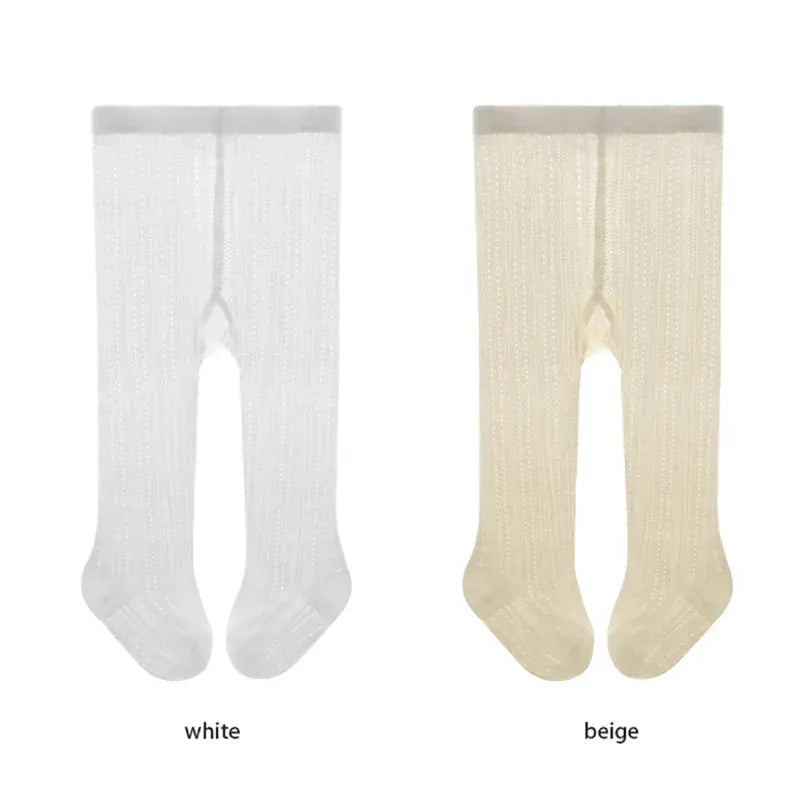 ベビー用靴下・タイツ ベビータイツ メッシュタイツ サマータイツ 編みタイツ 靴下【mh0004651】