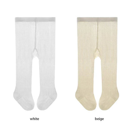ベビー用靴下・タイツ ベビータイツ メッシュタイツ サマータイツ 編みタイツ 靴下【mh0004651】