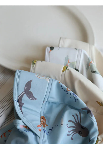 ベビー用帽子 ベビーキッズ帽子 プール帽 水遊び 日除け帽子 サンハット スイムキャップ【mh0005027】