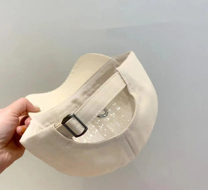 ベビー用帽子 キッズ帽子 キャップ 野球帽 リボン刺繍 パステルカラー サマーハット【mh0006335】