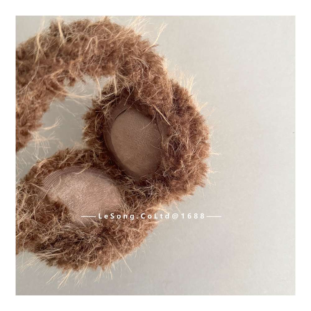 ベビーキッズその他アクセサリー キッズ イヤーマフ ふわふわ もこもこ 防寒 耳当て 折りたたみ【mh0011591】