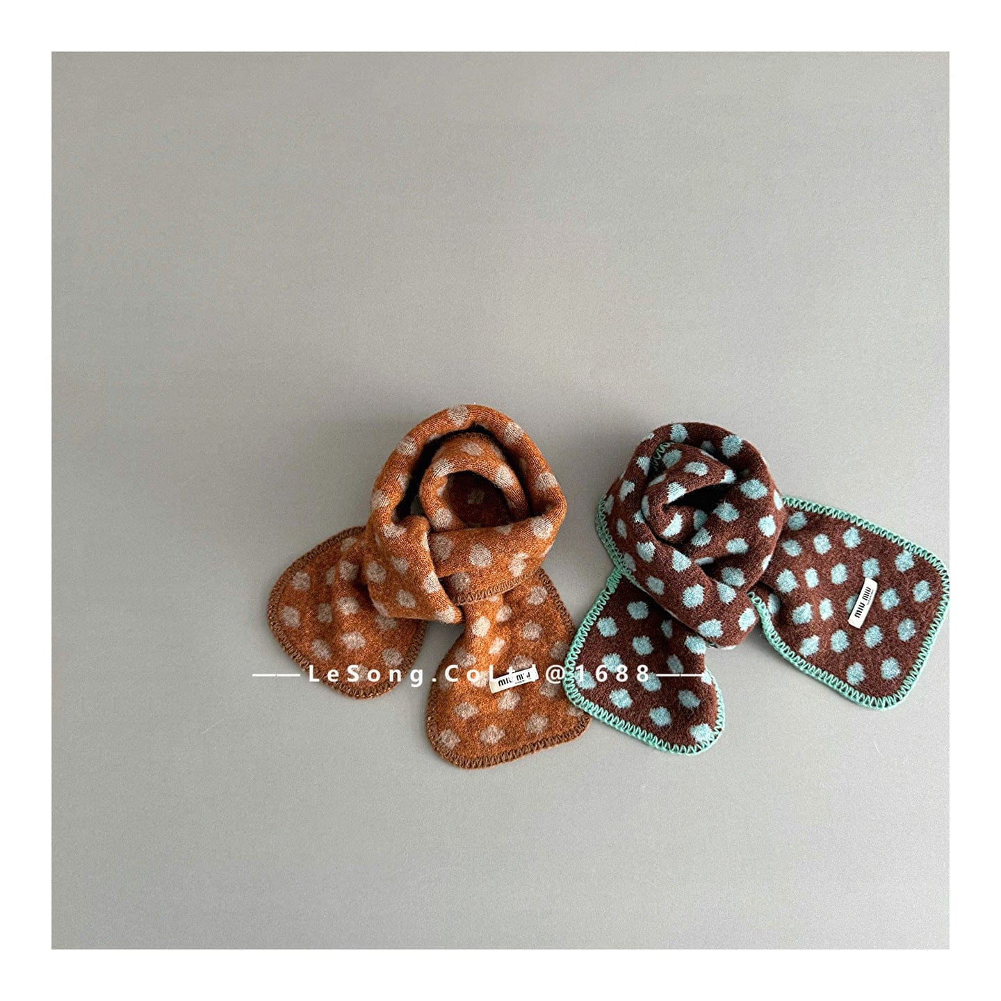 ネックウォーマー キッズ マフラー ドット柄 ボア フリース 厚手 防寒 スヌード【mh0011599】