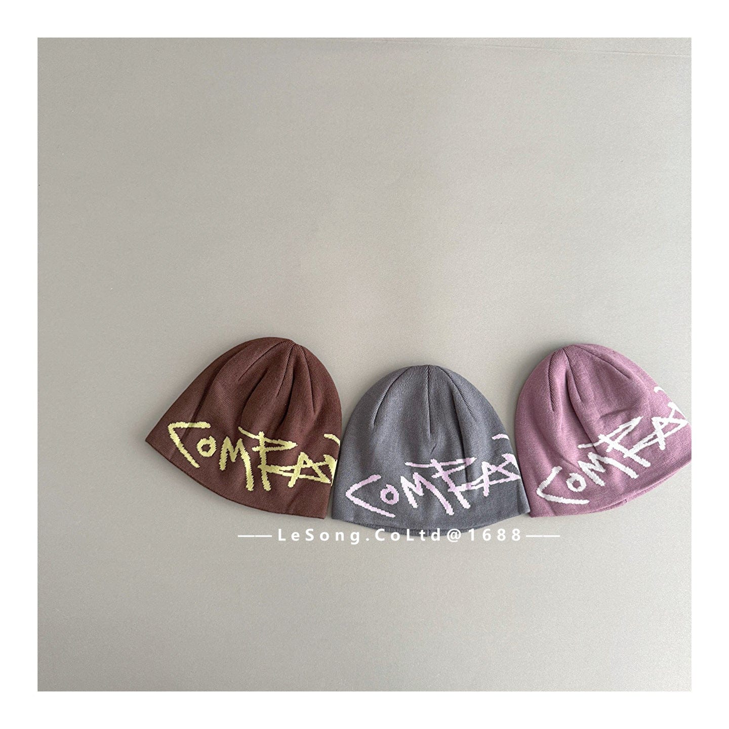 ベビー用帽子 キッズジュニア ニット帽 グラフィティロゴ ビーニー ストリート ワッチキャップ【mh0011603】