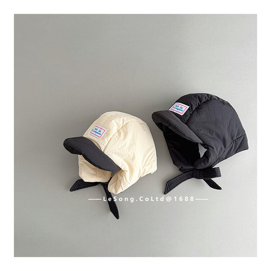 ベビー用帽子 キッズ帽子 耳当て付き 防寒キャップ フライトハット【mh0011800】